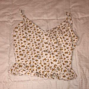 Floral crop top
